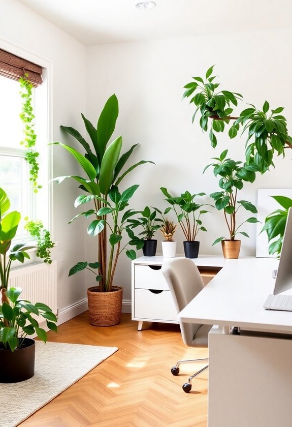 indoor greenery for work