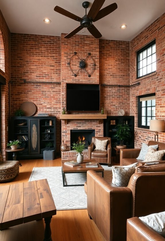 industrial rustic design fusion