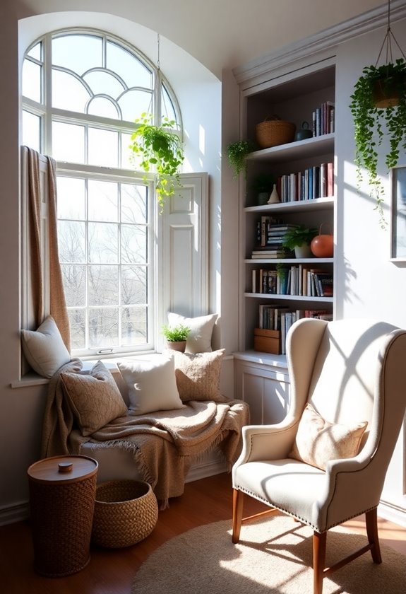 inviting book corner design