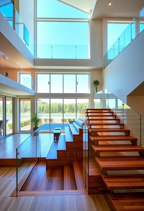 layered architectural design elements