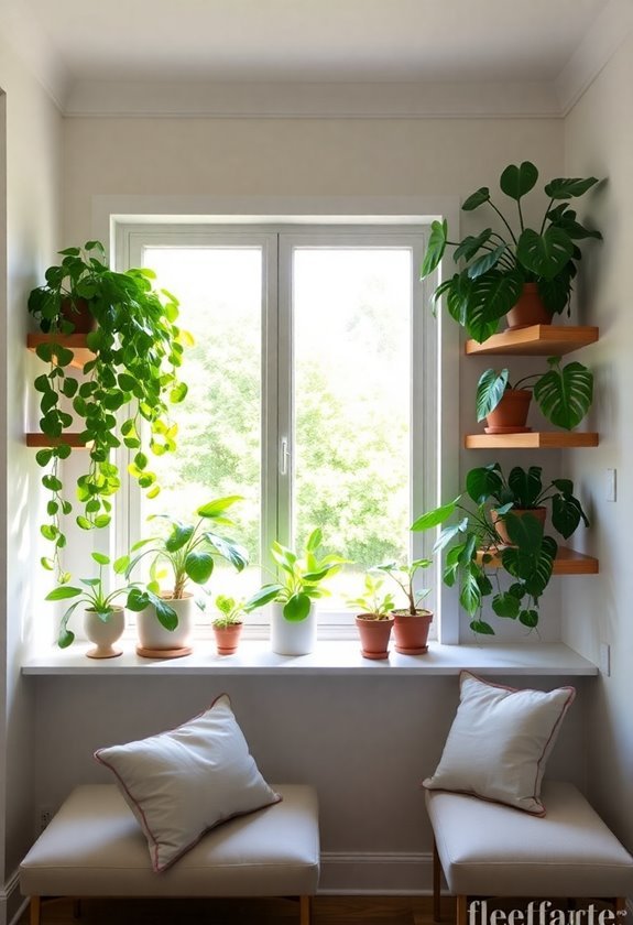 lush greenery home sanctuary
