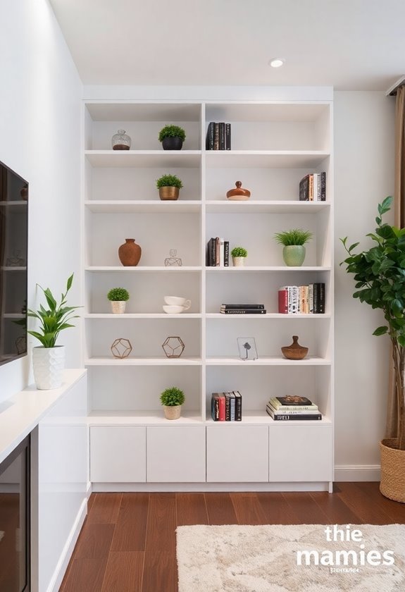 maximize space with vertical