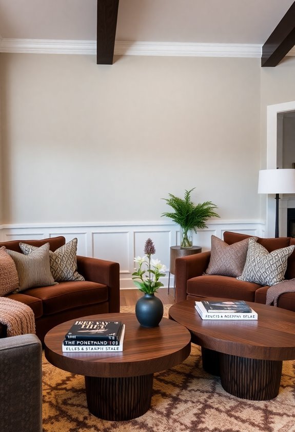 mocha mousse decor options