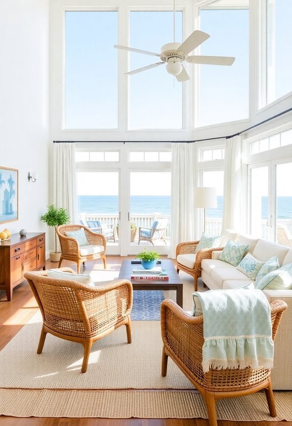 modern beach house aesthetic