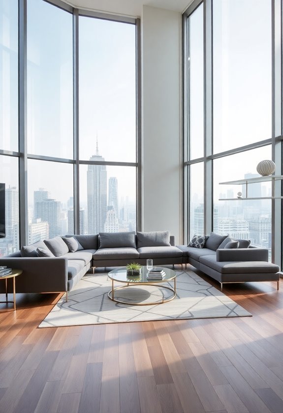 modern city environment vibe