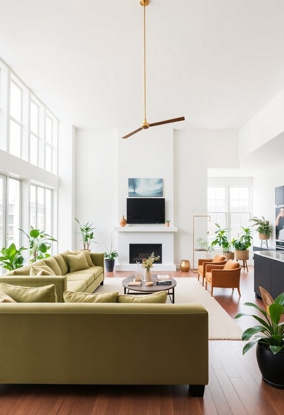 modern eco friendly seating spaces
