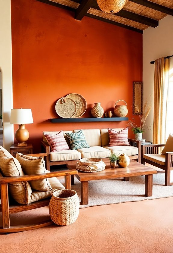 natural colorful wall designs