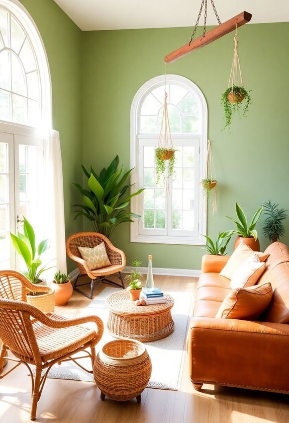 natural earthy color palette