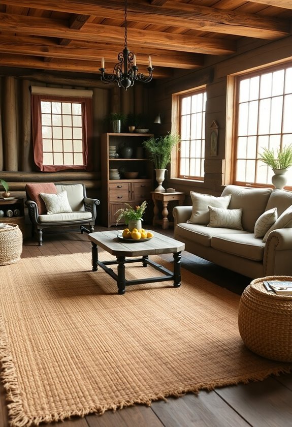 natural fiber home decor
