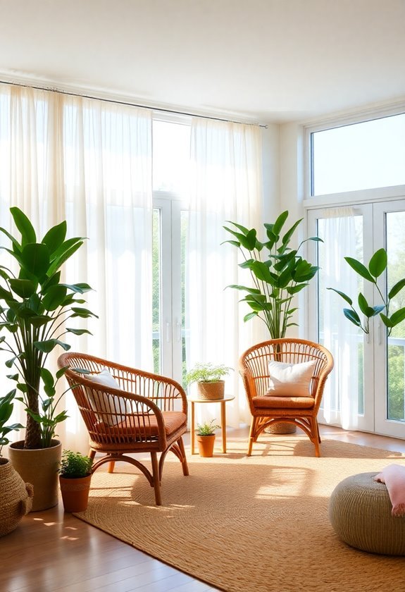natural woven furniture design