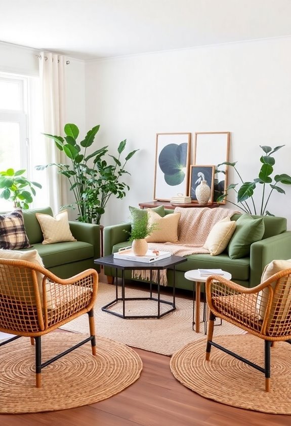 nature inspired cozy interiors
