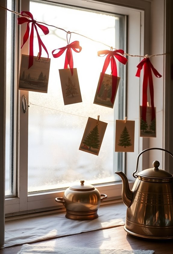 nostalgic holiday card showcase