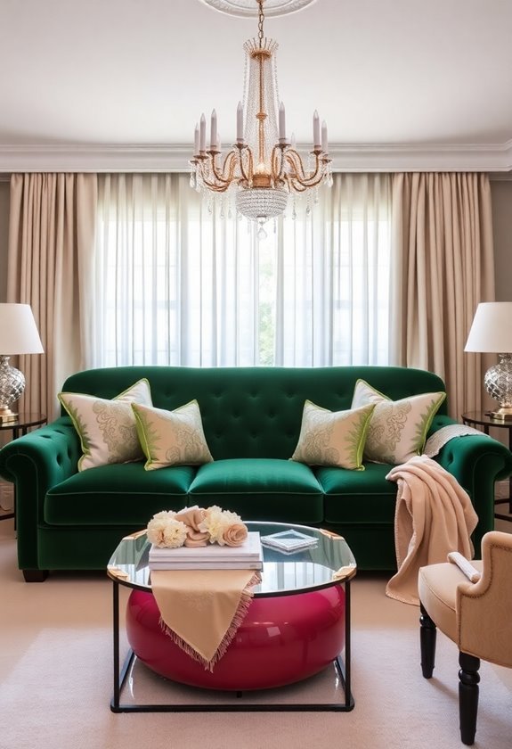 opulent fabric stacking technique
