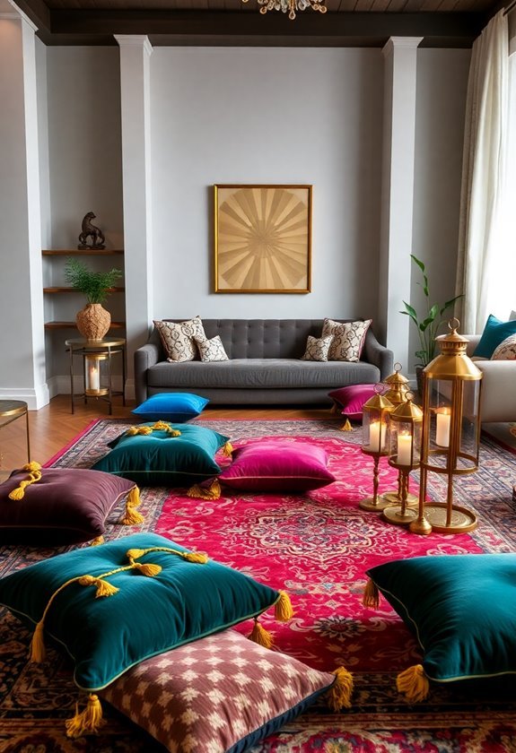 opulent ground level seating