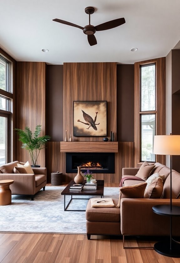 organic timber design elements
