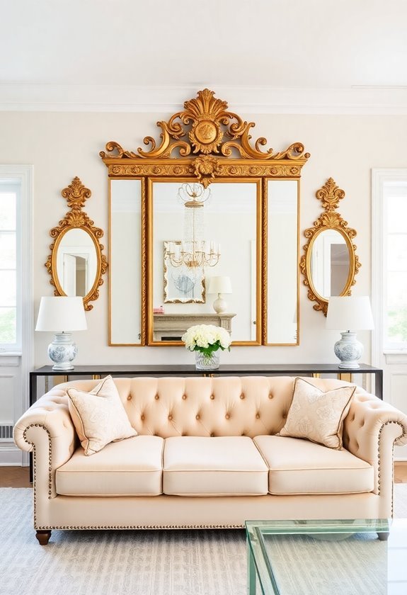 reflective artistic arrangements