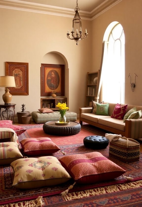 relaxed seating options available