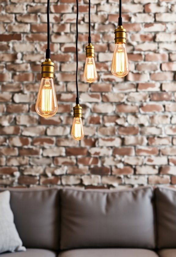 retro industrial lighting design