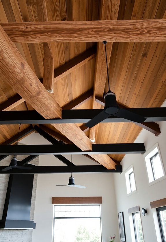 rustic reclaimed wood ceilings
