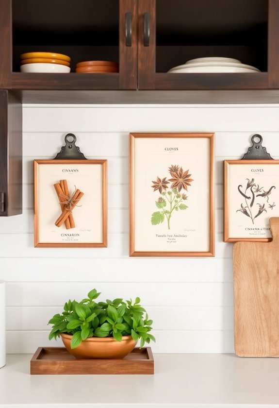 seasonal herbal art collection