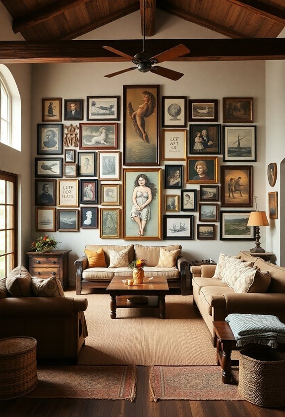 showcase a gallery wall