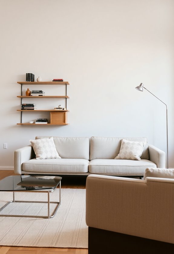 sleek minimalist furniture design
