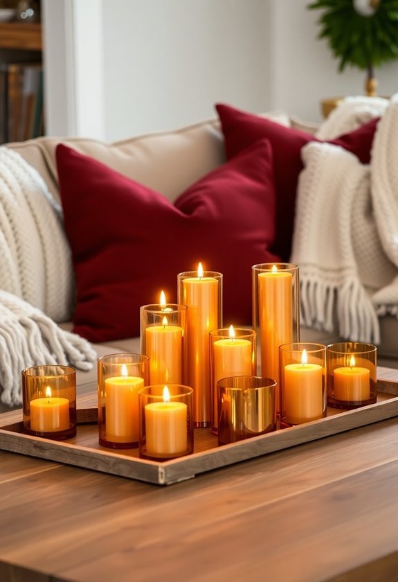 soothing warm light atmosphere