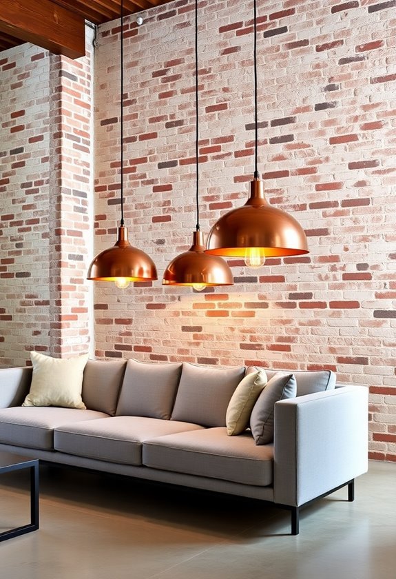 stylish copper pendant fixtures