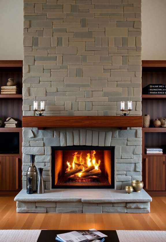 stylish statement fireplaces design