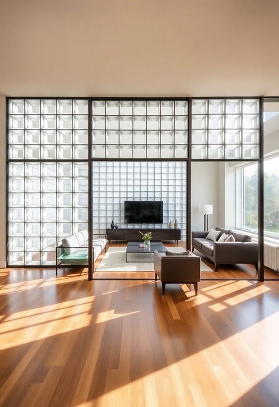 stylish transparent space separators