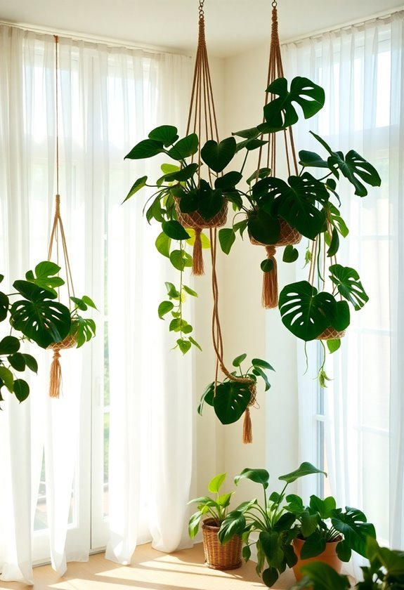 sunlit nature and foliage