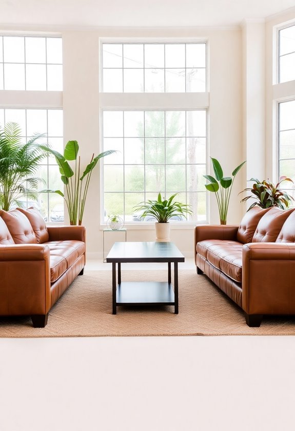 symmetrical couch configuration