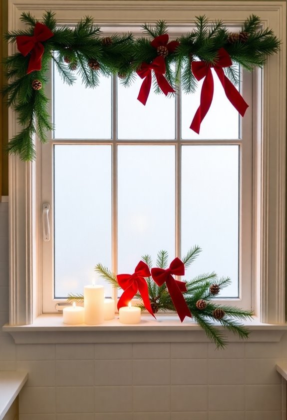 timeless seasonal storefront decor