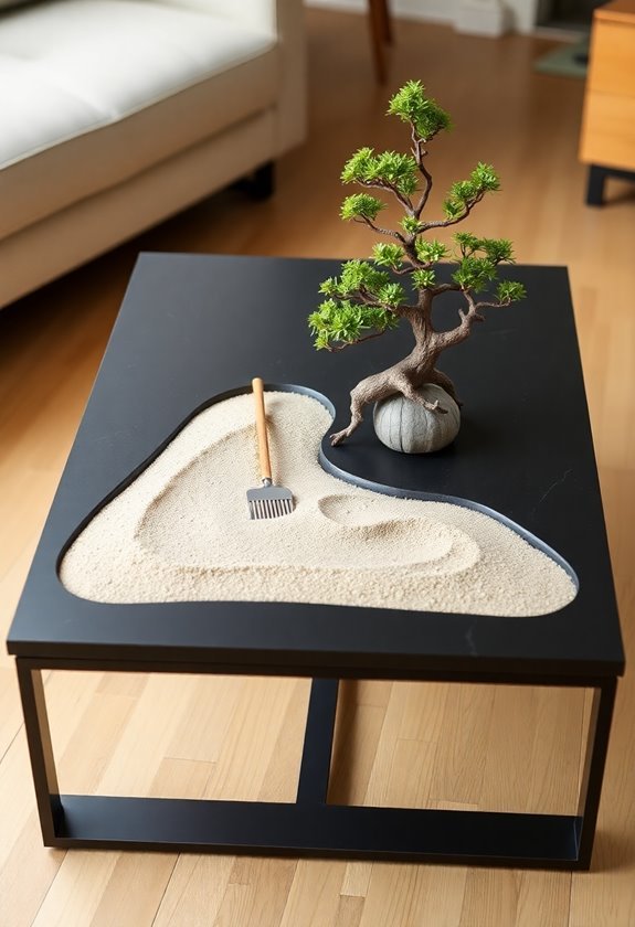 tranquil tabletop nature aesthetics