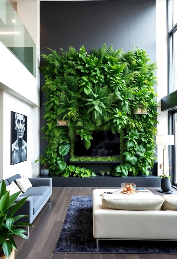 vertical garden design elements