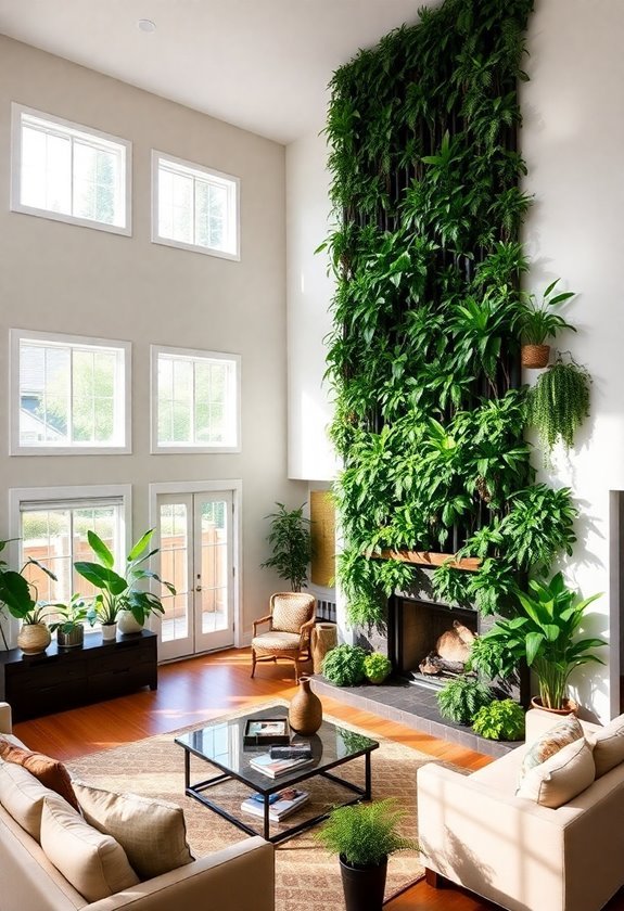 vertical greenery for spaces