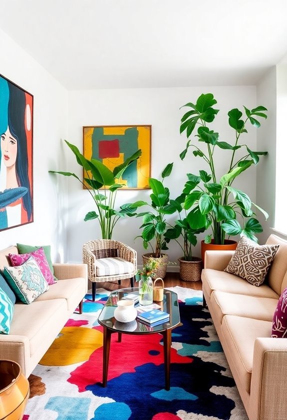 vibrant and decorative environments
