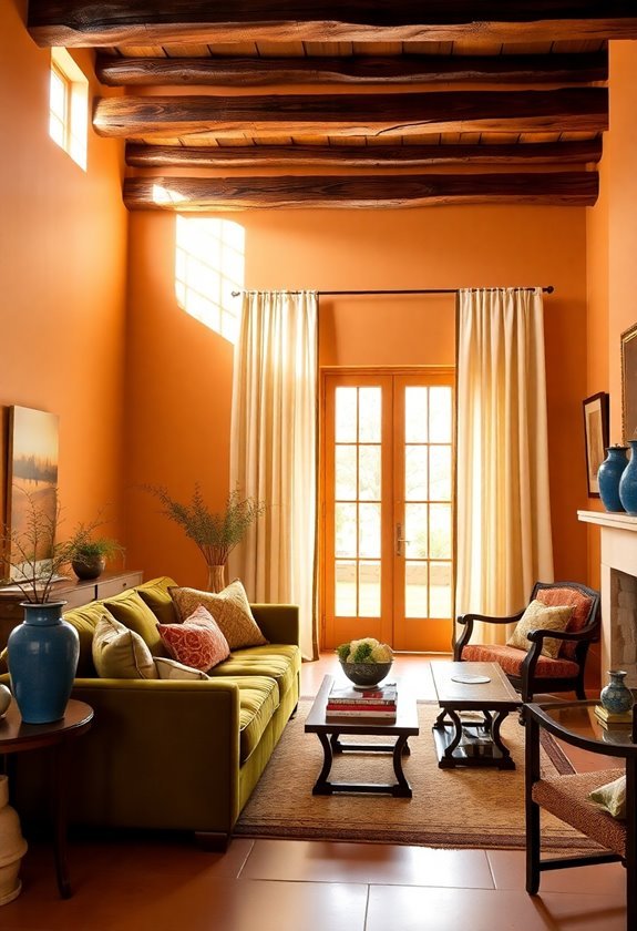 vibrant coastal color scheme
