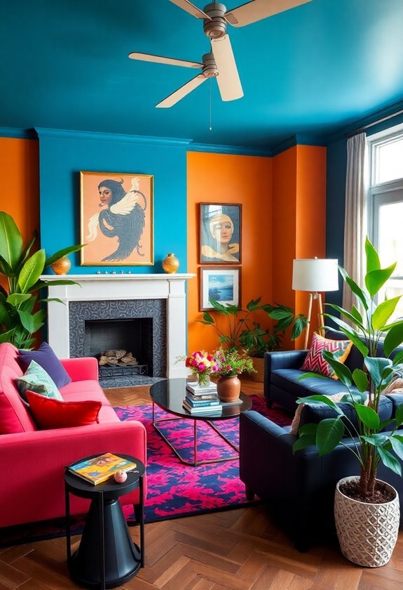 vibrant color combinations suggested
