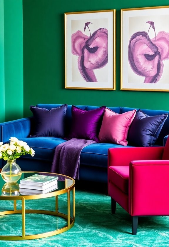 vibrant color pairings