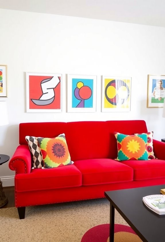 vibrant vintage artistic expression