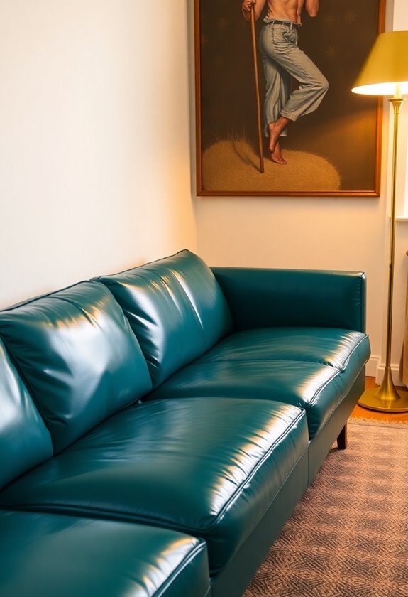 vinyl covered furniture pieces