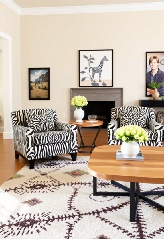 wild pattern home decor